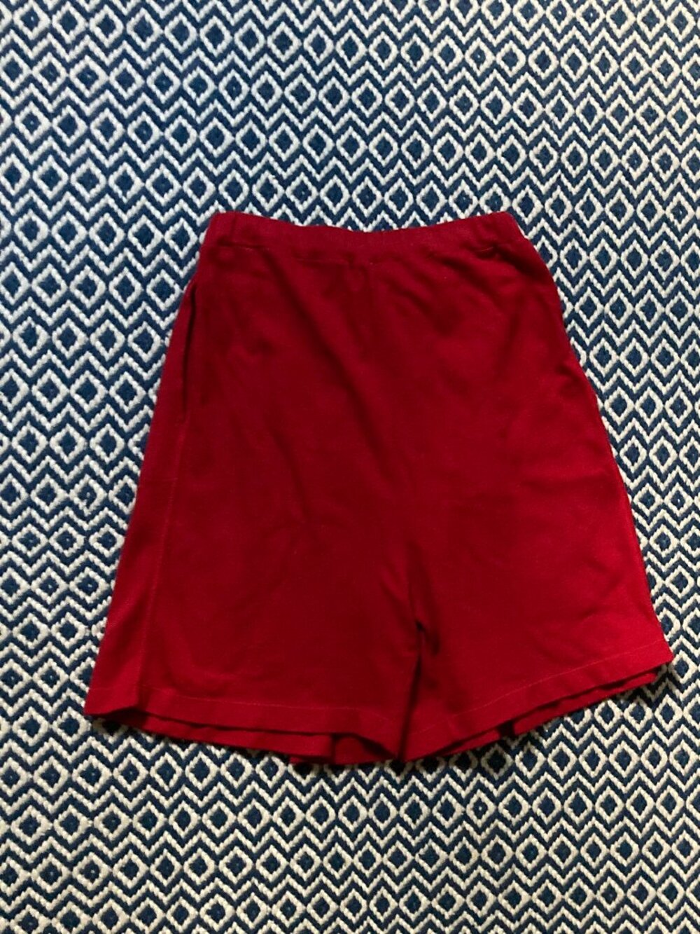 Vintage Sonia Rykiel red knitwear culottes with pockets - Picture 2 of 10